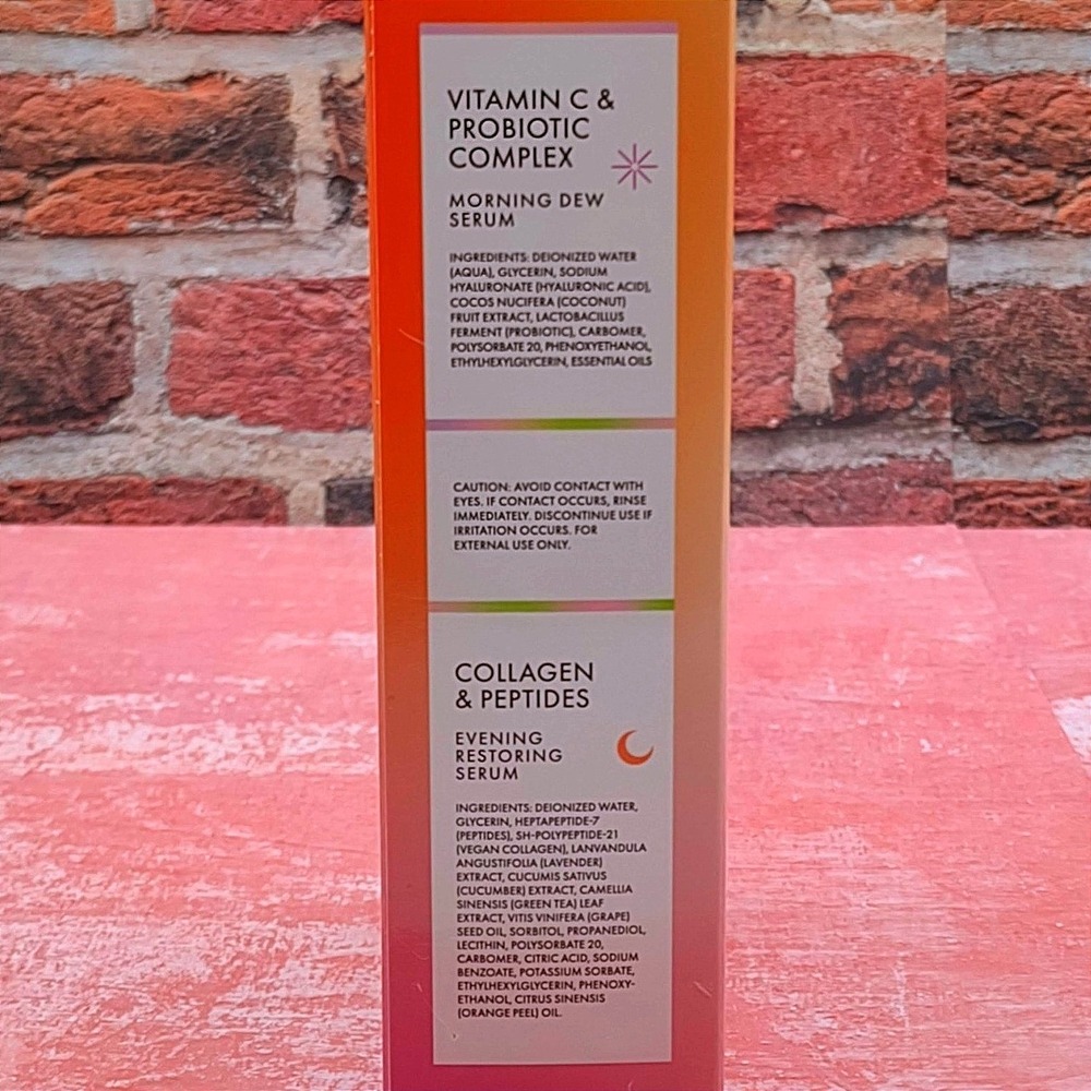 Provence Beauty Glow Routine 2 Step Serum Vitamin C, Collagen, Peptides Skincare - Picture 4 of 6